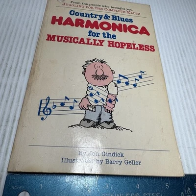 Country and Blues Harmonica for the Musically Hopeless/Harmonica & Cassette 1984 - Image 1 of 3