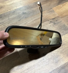 06-09 LEXUS GS300 GS350 GS430 AUTO DIM HOMELINK REAR VIEW MIRROR OEM SCRATCHES - Picture 1 of 5