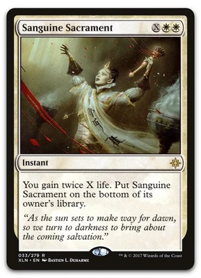 Sanguine Sacrament #33 (LP) Ixalan XLN Magic MTG - Image 1 of 2