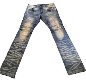Superior Standard Smoke Rise Extra Tough Crafted With Pride Straight Jean 40/34 - Picture 1 of 8