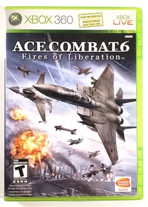 Ace Combat 6: Fires of Liberation (Microsoft Xbox 360, 2007) Case & Game Tested - Picture 1 of 4