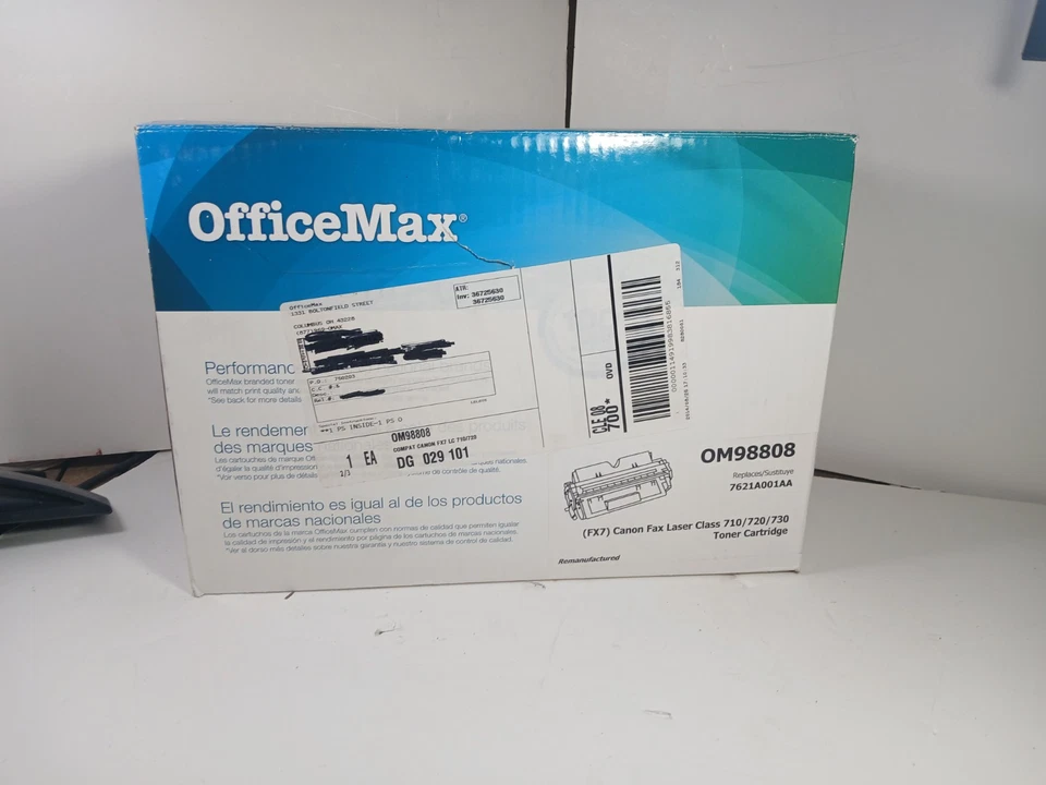 🛑КАРТРИДЖ С ТОНЕРОМ OFFICE MAX OM98808 ⚡️СОВЕРШЕННО НОВЫЙ ⚡️ - Изображение 1 из 4