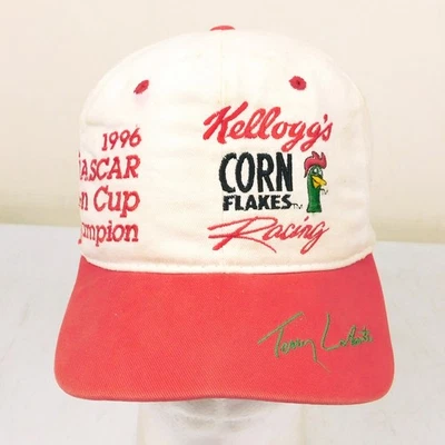 De colección Terry Labonte 1996 NASCAR Winston Cup Champion Sombrero Lavado Remodelado Foto 1 de 4