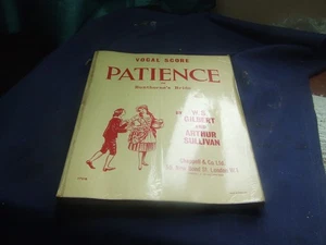 PATIENCE GILBERT AND SULLIVAN - Picture 1 of 3
