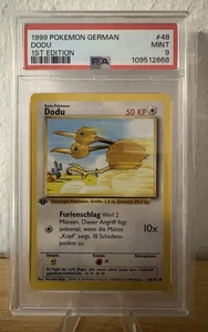 1999 Pokemon Base Set 1st Edition Dodu PSA 9 German - Bild 1 von 2