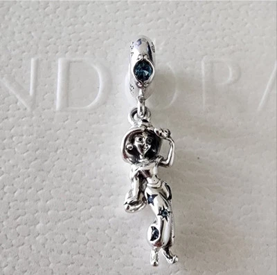 Genuino Pandora S925 Disney Aladdin Princesa Jazmín Cuelga Circonita cúbica 792343C01 Dije Foto 1 de 4