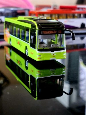 BUS toy, SINGAPORE,  SERVICE 176, MAN Model  - Image 1 of 4