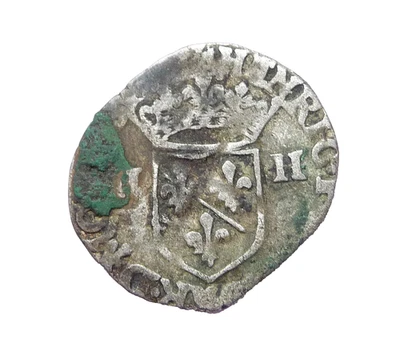 DOMBES - HENRI II DE MONTPENSIER douzain 1597 - Photo 1/2