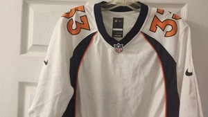 J Williams 33 Broncos meets J Daniels 5 Washington Commanders Jersey Sz M-Unique - Picture 1 of 6