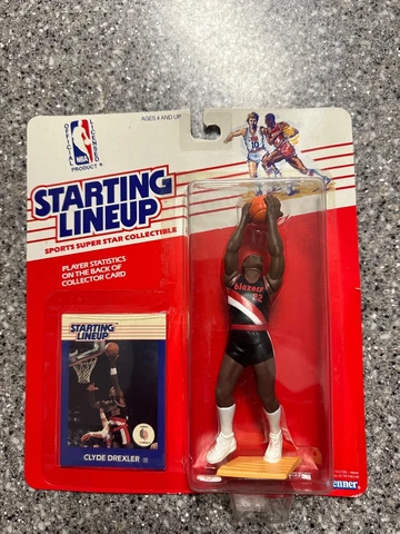 1988 Clyde Drexler Starting Lineup Portland Trailblazers Cover