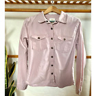 Forever 21 Dusty Pink Snap Front Moutain Shirt/Shacket