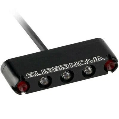 Luz trasera para bicicleta eléctrica Supernova M99 K1525 montaje portador negro Foto 1 de 4