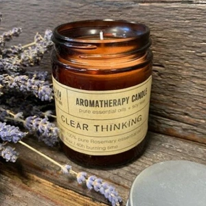 Aromatherapy Soy Wax Candles - 200g, Pure Essential Oils, Vegan, Long-Lasting 40 - Picture 1 of 7