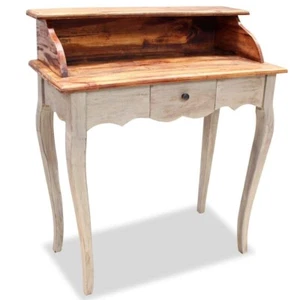 vidaXL Writing Desk Solid Reclaimed Wood - Picture 1 of 5
