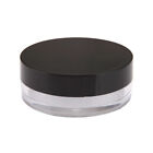 10g Portable Travel Refillable Box Round Shape Loose Powder Container With Sieve