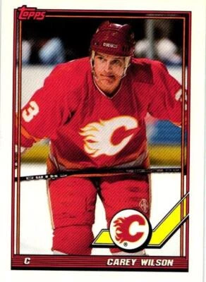 1991-92 Topps #85 Carey Wilson - Image 1 of 2