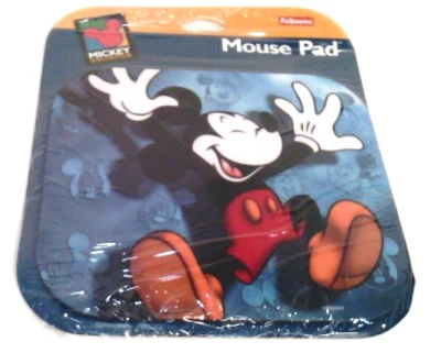 ✅  Vintage Fellowes Mickey Mouse Unlimited Mouse Pad New Sealed 8x9 - Image 1 of 4