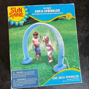 NEW Arch Sprinkler Inflatable Outdoor Spray Water Toy for Kids Toddlers 3+ - Picture 1 of 9