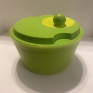 Tupperware SPIN N SAVE Salat Spinner grün 3 Stück #3776E-2