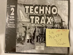TECHNO TRAX 1 - V/A - 2 CD 19 tracks 2001 German Banger New Sealed zyx 31023-2 - Picture 1 of 4