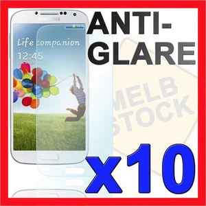 10x Matte Anti-Glare Screen Protector Film for Samsung Galaxy S4 i9500 i9505 SIV - Picture 1 of 1