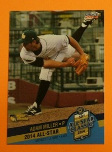 2014 Choice, MWL A/S, South Bend Silver Hawks - ADAM MILLER