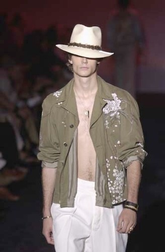 Giacca Gucci Tom Ford 2003 stampa giapponese S.56