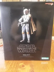 STAR WARS BOBA FETT CLOUD CITY 1/10 Scale Sealed KOTOBUKIYA ARTFX+ - Picture 1 of 14