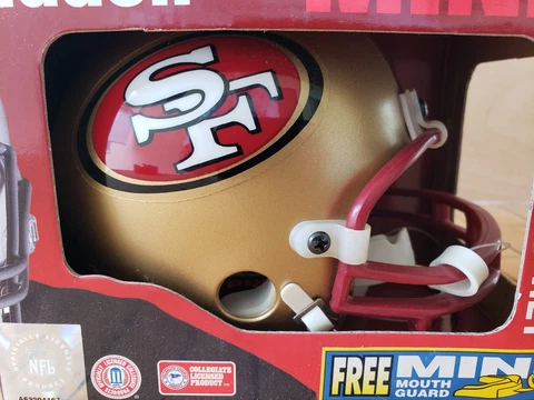 1996 San Francisco 49ers Riddell Mini Football Helmet Cover