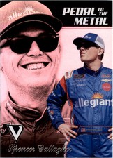 2018 Panini Victory Lane Pedal to the Metal #47 Spencer Gallagher