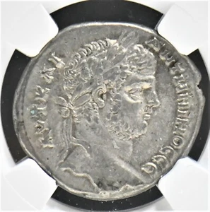 PHOENICIA, CARACALLA SILVER BI TETRADRACHM 198 - 217 A.D., NGC GRADE CH XF - Picture 1 of 6