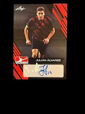 2023 Leaf Julian Alvarez Goal Soccer Manchester City Autograph