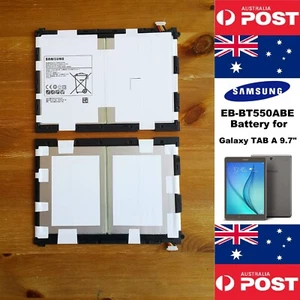 Original Samsung GALAXY Tab A 9.7" Battery EB-BT550ABE 6000mAh SM-P550 T550 T555 - Photo 1 sur 12