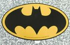 Werbe-Aufkleber Batman Logo 21 x 11 cm DC Comics Bruce Wayne Fledermaus 80er