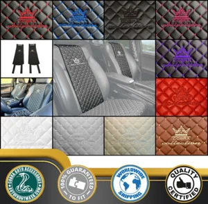 DIAMOND JDM VIP CAR SEAT INTERIOR CENTER STRIPS SET (2 Pieces) - Picture 1 of 23