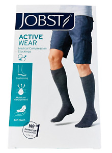 jobst  activewear 30-40 mmhg cool black Large Knee CT