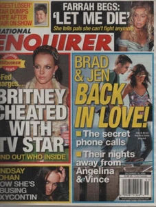 National Enquirer December 18 2006 Britney Spears Farrah Fawcett Lindsay Lohan - Picture 1 of 2