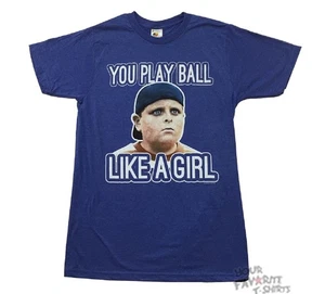 The Sandlot Movie You Play Ball Like A Girl Licensed Adult T-Shirt - Picture 1 of 1