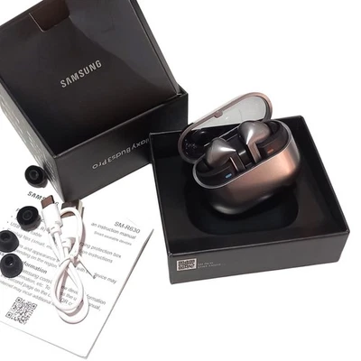 Cuffie Stereo Samsung Galaxy Buds 3 Pro R630 Bluetooth Wireless ARGENTO sigillo - Immagine 1 di 4