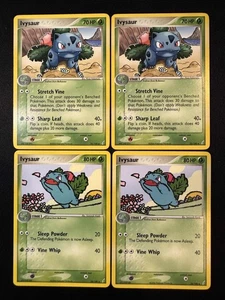 x4 ~ Ivysaur 34/100 + 35/100 ~~ Pokemon Crystal Guardians - NM - Picture 1 of 2