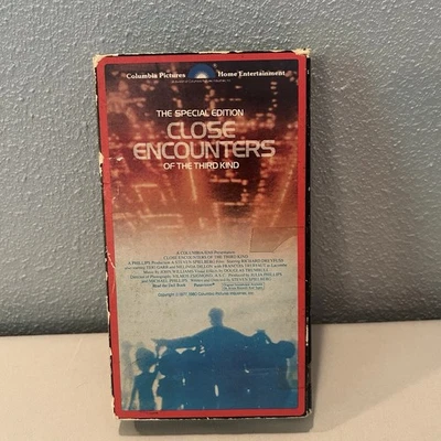 Close Encounters of the Third Kind Special Edition VHS Tape rare  - Image 1 of 4