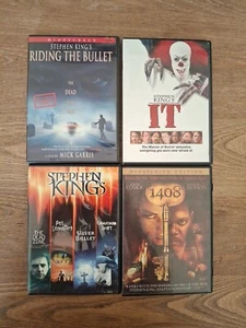 Stephen King 7 Disc DVD Lot: Five King Thrillers Together! Very Good Condition! - Picture 1 of 4