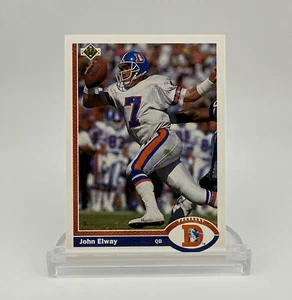 1991 Upper Deck John Elway Denver Broncos #124 - Picture 1 of 8