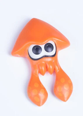 World Of Nintendo Splatoon Inkling Girl Orange Squid Mini Figure Jakks Pacific - Image 1 of 4