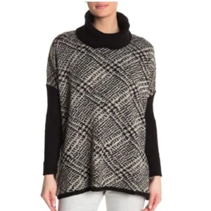 Suéter Joseph A Estampado Cuello Capucha Talla X-Pequeño NUEVO - Imagen 1 de 5