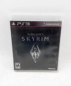The Elder Scrolls V: Skyrim (PS3 PlayStation 3) Complete w/ Manual & Map Poster - Picture 1 of 2