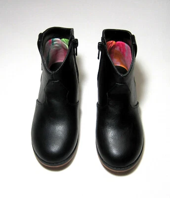 Botines negros para niñas pequeñas nuevos con etiquetas, Cat & Jack Foto 1 de 4