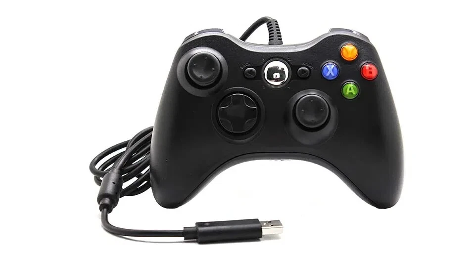 Controlador estilo Xbox 360 con cable USB para Microsoft XBOX 360 Foto 1 de 1