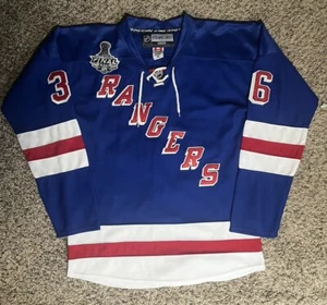 Maglia Reebok CCM New York Rangers Tappetini Zuccarello Stanley Cup Finals Taglia 50 - Foto 1 di 7
