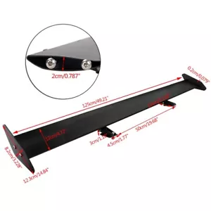 Alerón trasero de aluminio de 49,21"" 125 cm 2025 hatchback GT ala carreras - Imagen 1 de 4